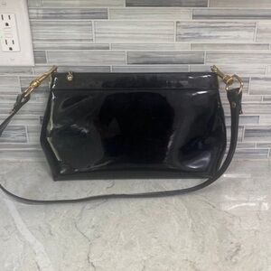 Koret vintage patent leather shoulder purse